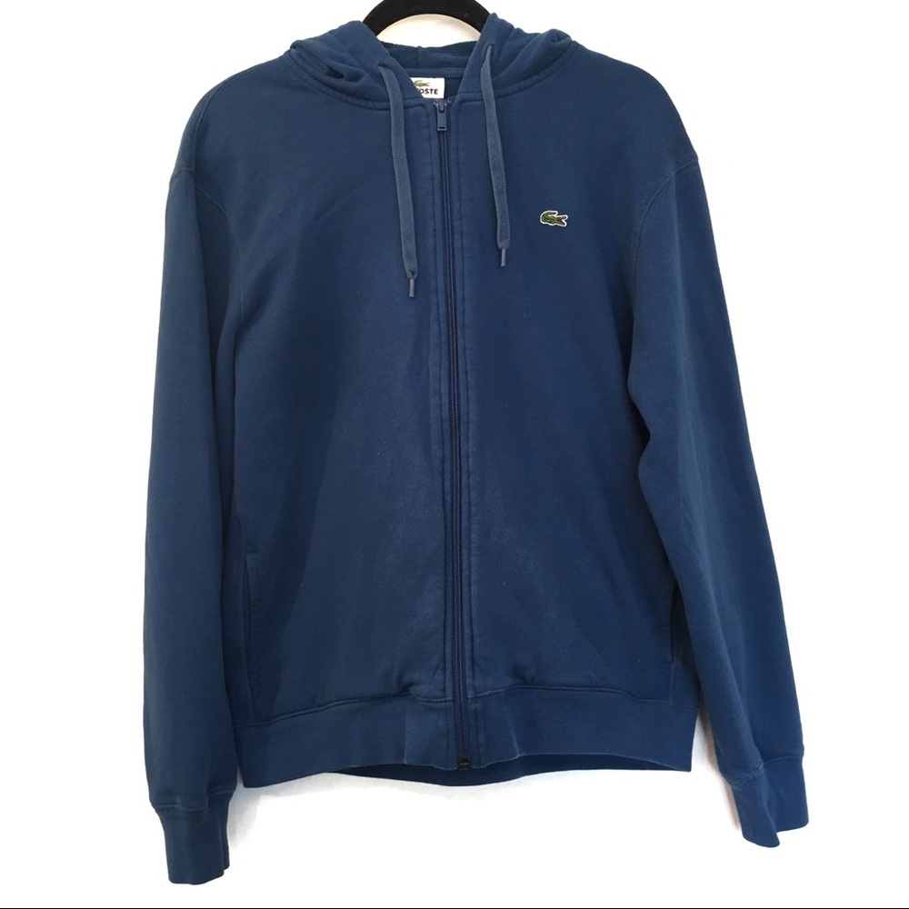 [LACOSTE] 100% Cotton ZipUp Hoodie Size 5